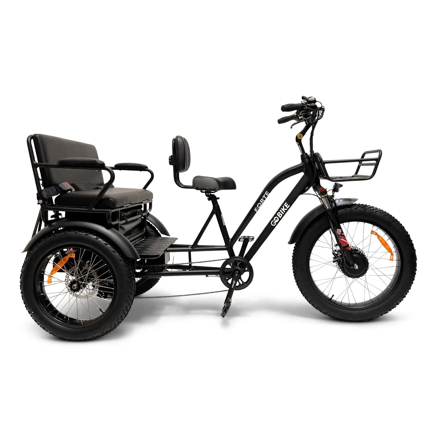 ElectricGOBIKE - FORTE Electric Tricycle with Rear Seat - Angler's Pro Tackle & Outdoors