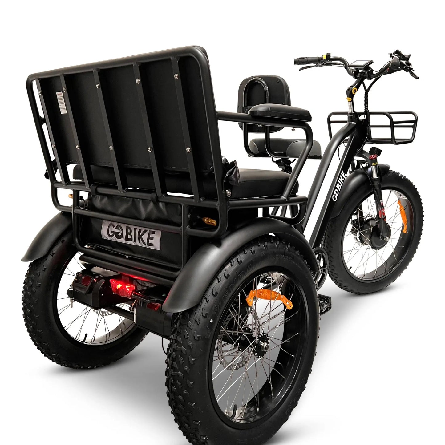 ElectricGOBIKE - FORTE Electric Tricycle with Rear Seat - Angler's Pro Tackle & Outdoors