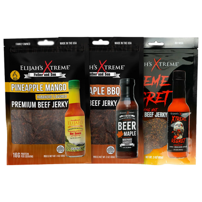 Elijah's Xtreme Beef Jerky Trio Pack