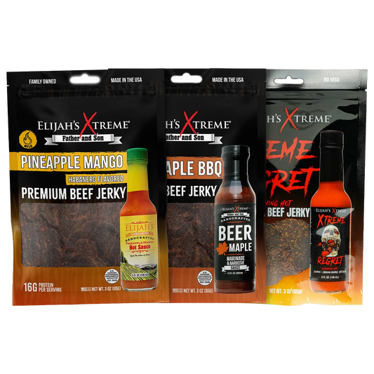 Elijah's Xtreme Beef Jerky Trio Pack