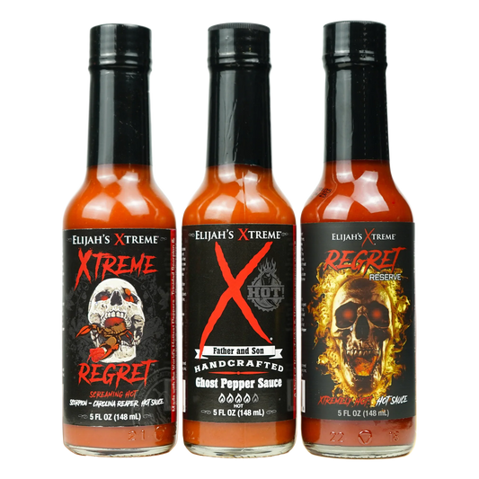 Elijah's Xtreme TRIO 2.0 HOT SAUCE VARIETY PACK