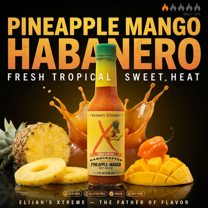 Elijah's Xtreme  Pineapple-Mango Habanero Hot Sauce