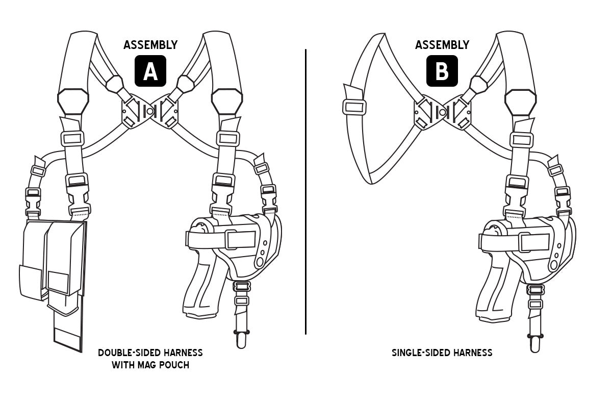 Elite Survival Systems - M/ASH Shoulder Holster System - Angler's Pro Tackle & Outdoors