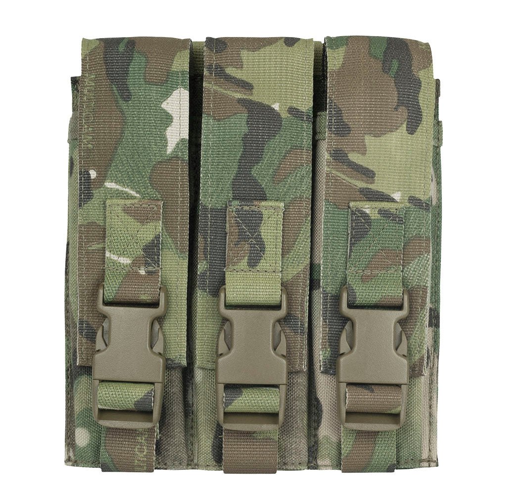 Elite Survival Systems - MP5 / 9mm MOLLE Stick Mag Pouch, Triple - Angler's Pro Tackle & Outdoors