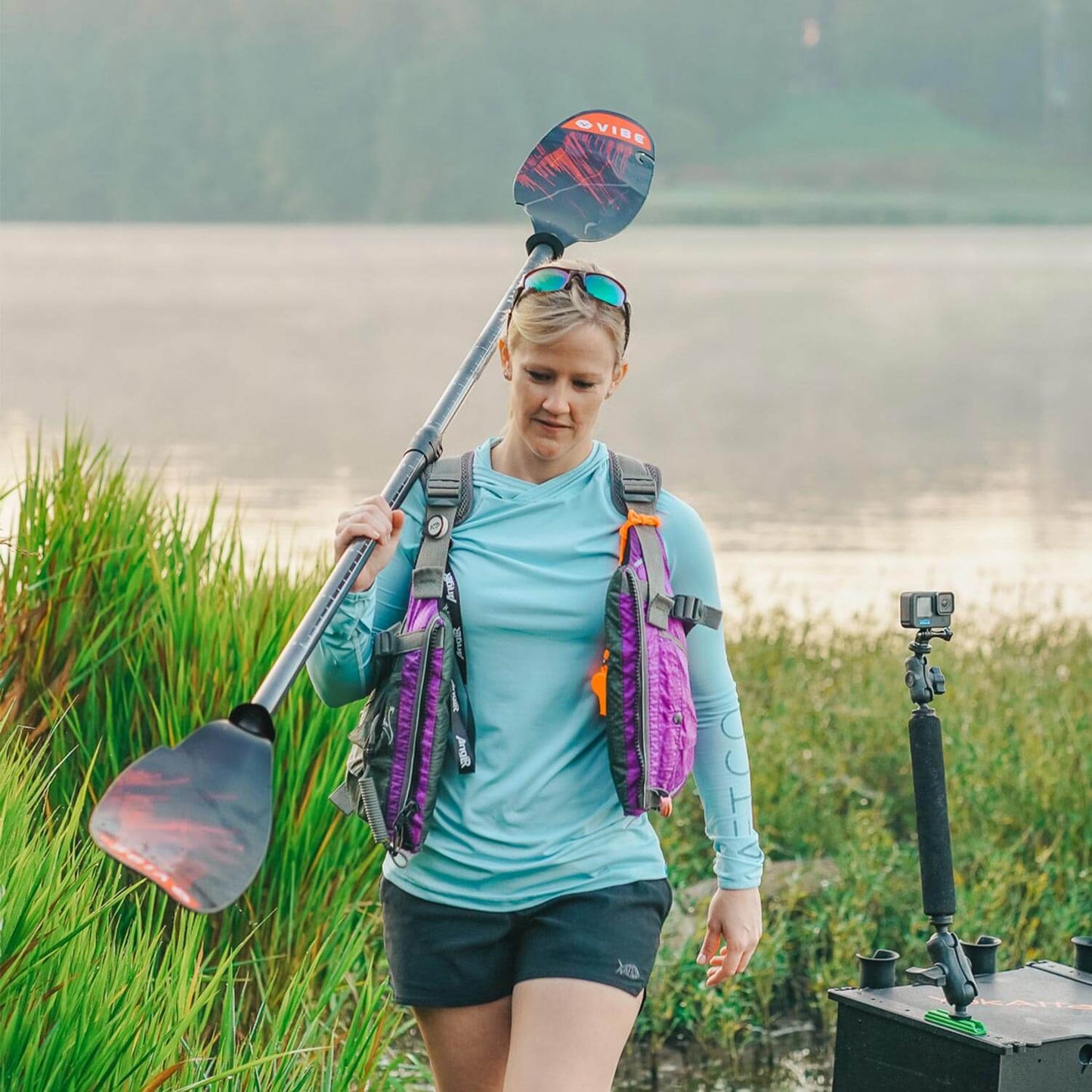 Vibe Ember Carbon Fiber Paddle (240-260cm adjustable)