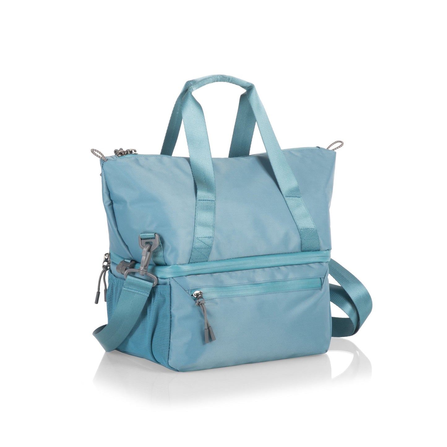 Picnic Time Tarana Recycled Lunch Bag Cooler with Utensils