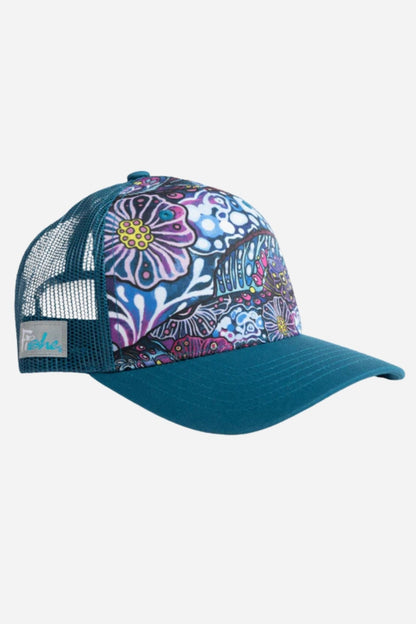 FisheWear Enchanted Grayling Abstract Trucker Hat
