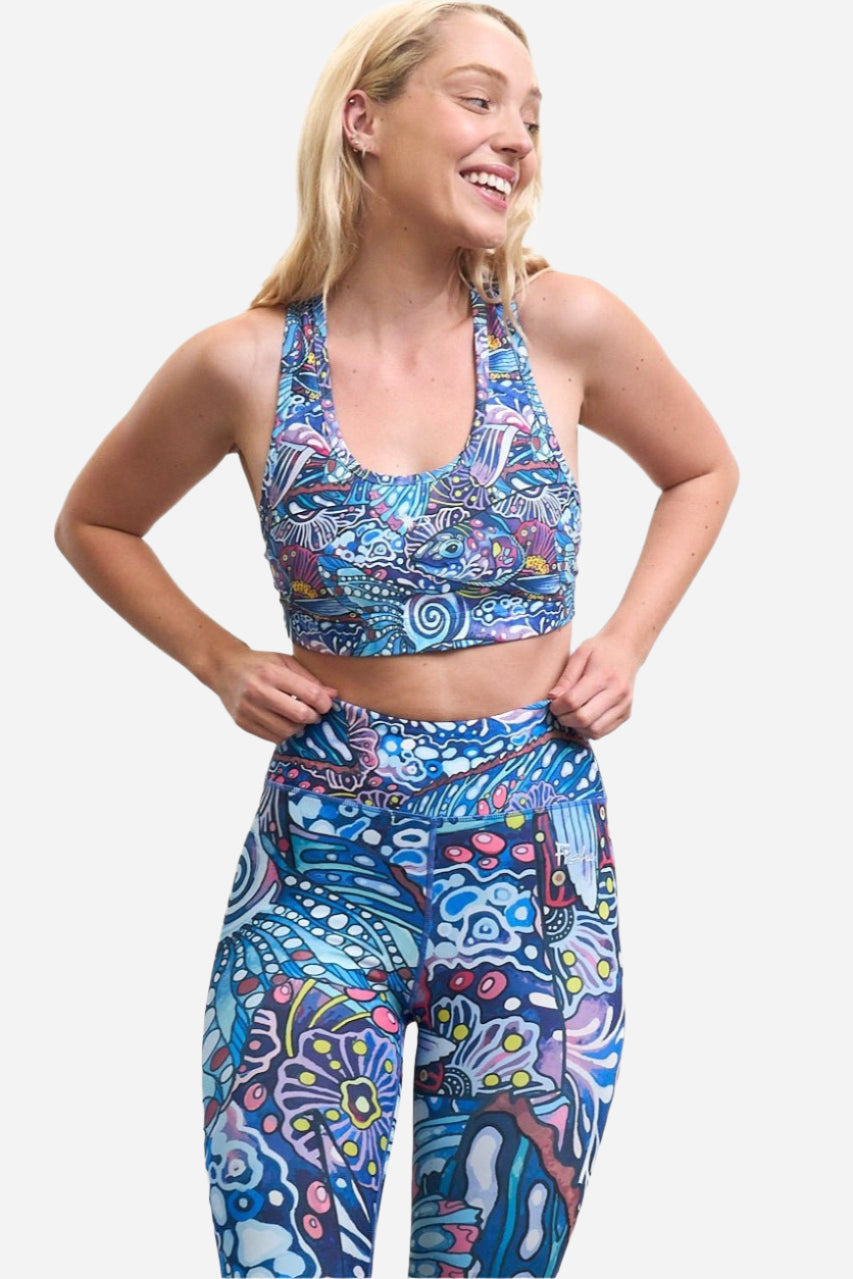 FisheWear Enchanted Grayling High-Waisted Leggings