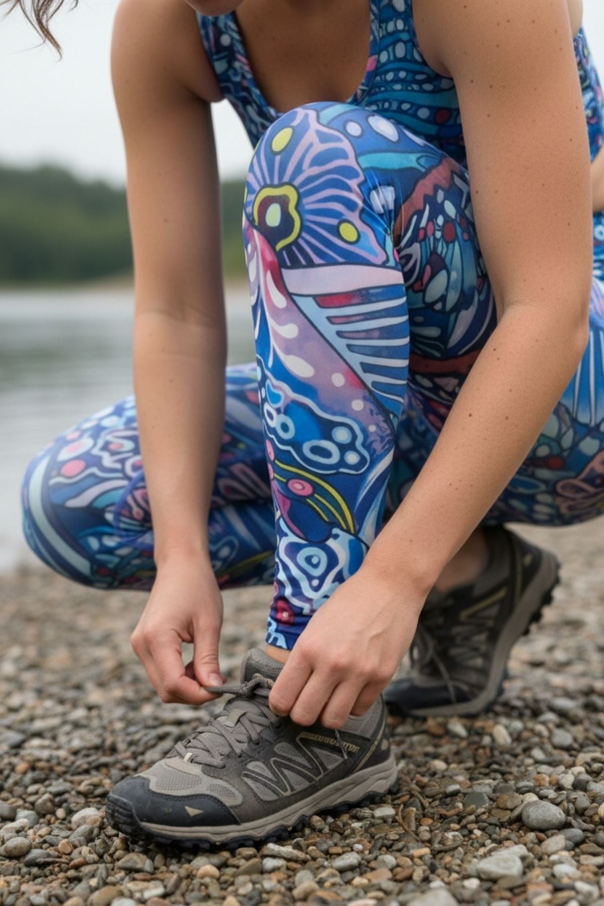 FisheWear Enchanted Grayling High-Waisted Leggings