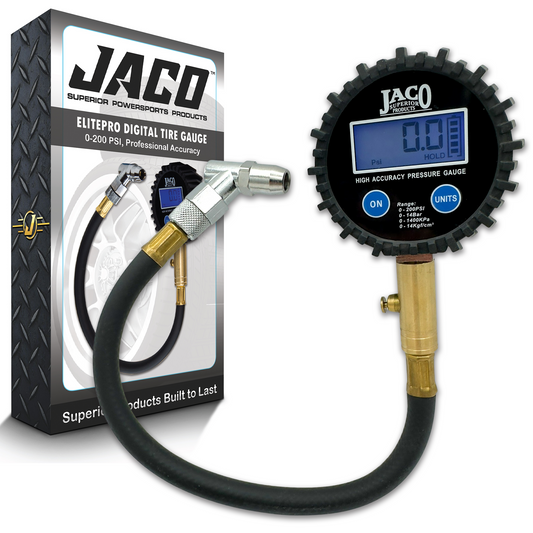 Jaco ElitePro™ Digital Tire Pressure Gauge - Professional Accuracy - 200 PSI