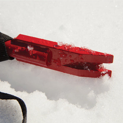 Eskimo 19 Inch Lightweight Multiple Action Chipper Head Ice Fishing Chisel, Red - Angler's Pro Tackle & Outdoors