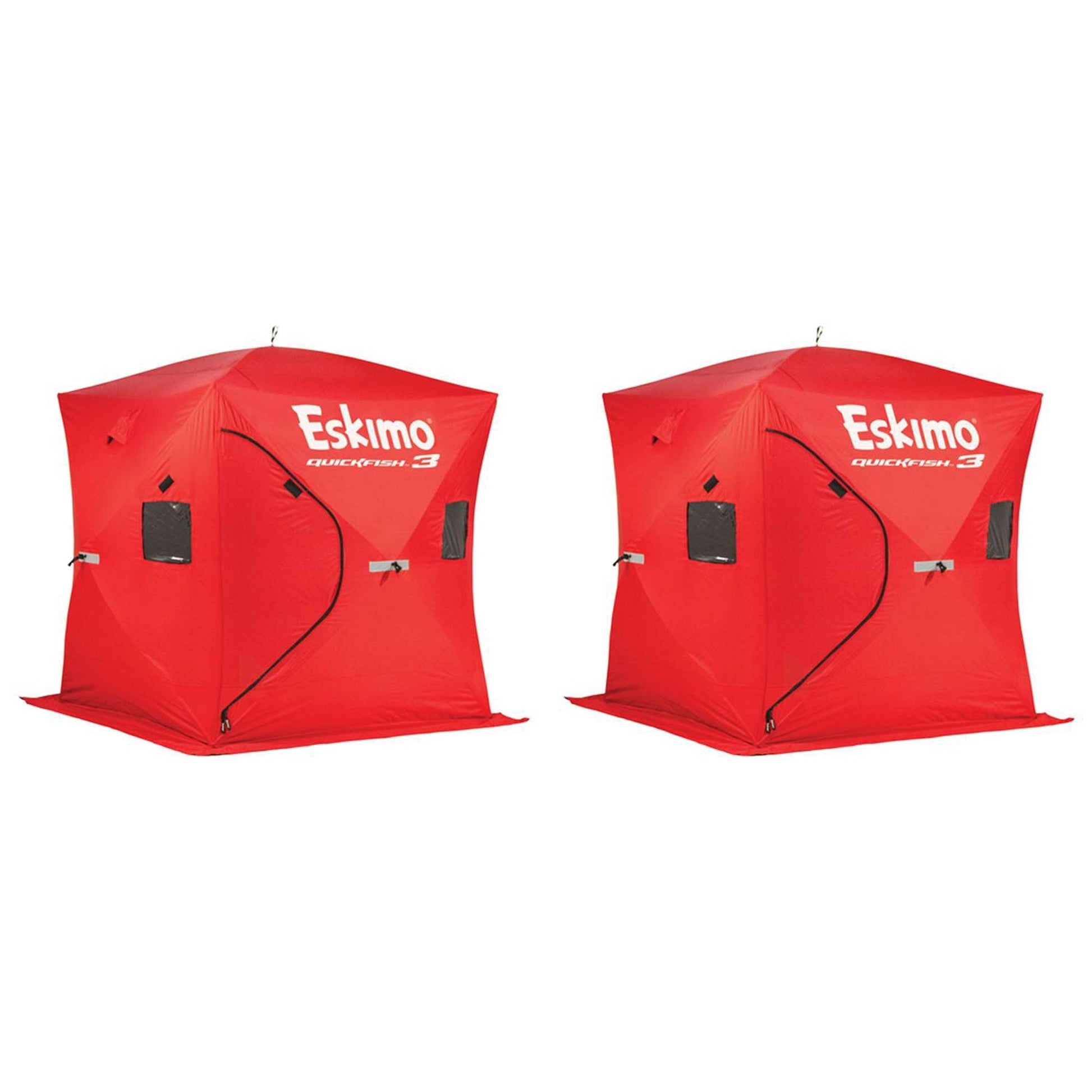 Eskimo QuickFish Portable 3-Person Pop Up Ice Fishing Shanty