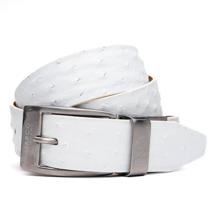 Marco Di Milano Domenico Belt White
