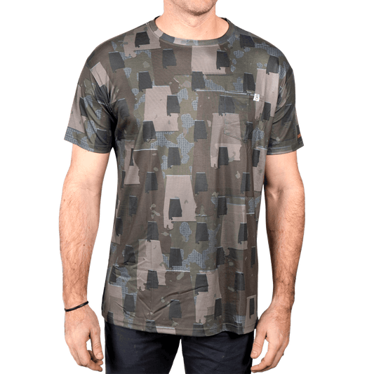 Everyday Outdoors Alabama Camo - Short Sleeve Shirt - Angler's Pro Tackle & Outdoors