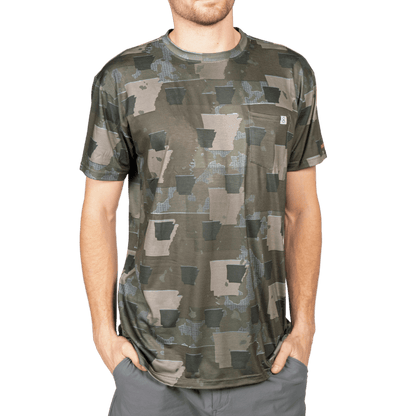 Everyday Outdoors Arkansas Camo - Short Sleeve Shirt - Angler's Pro Tackle & Outdoors