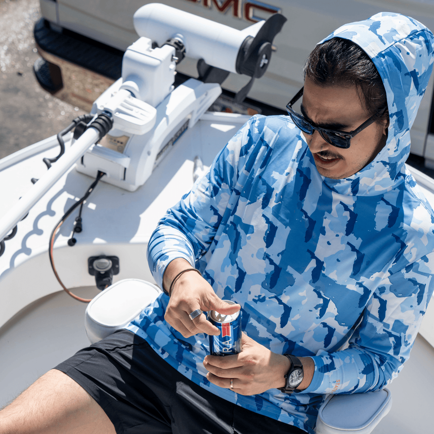 Everyday Outdoors Florida Camo - Fishing Long Sleeve Hoodie - Angler's Pro Tackle & Outdoors