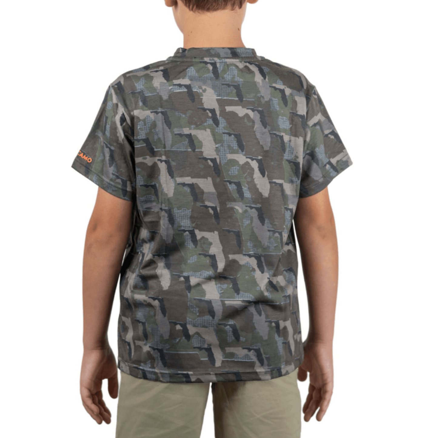 Everyday Outdoors Florida Camo - Kids Short Sleeve Shirt - Angler's Pro Tackle & Outdoors