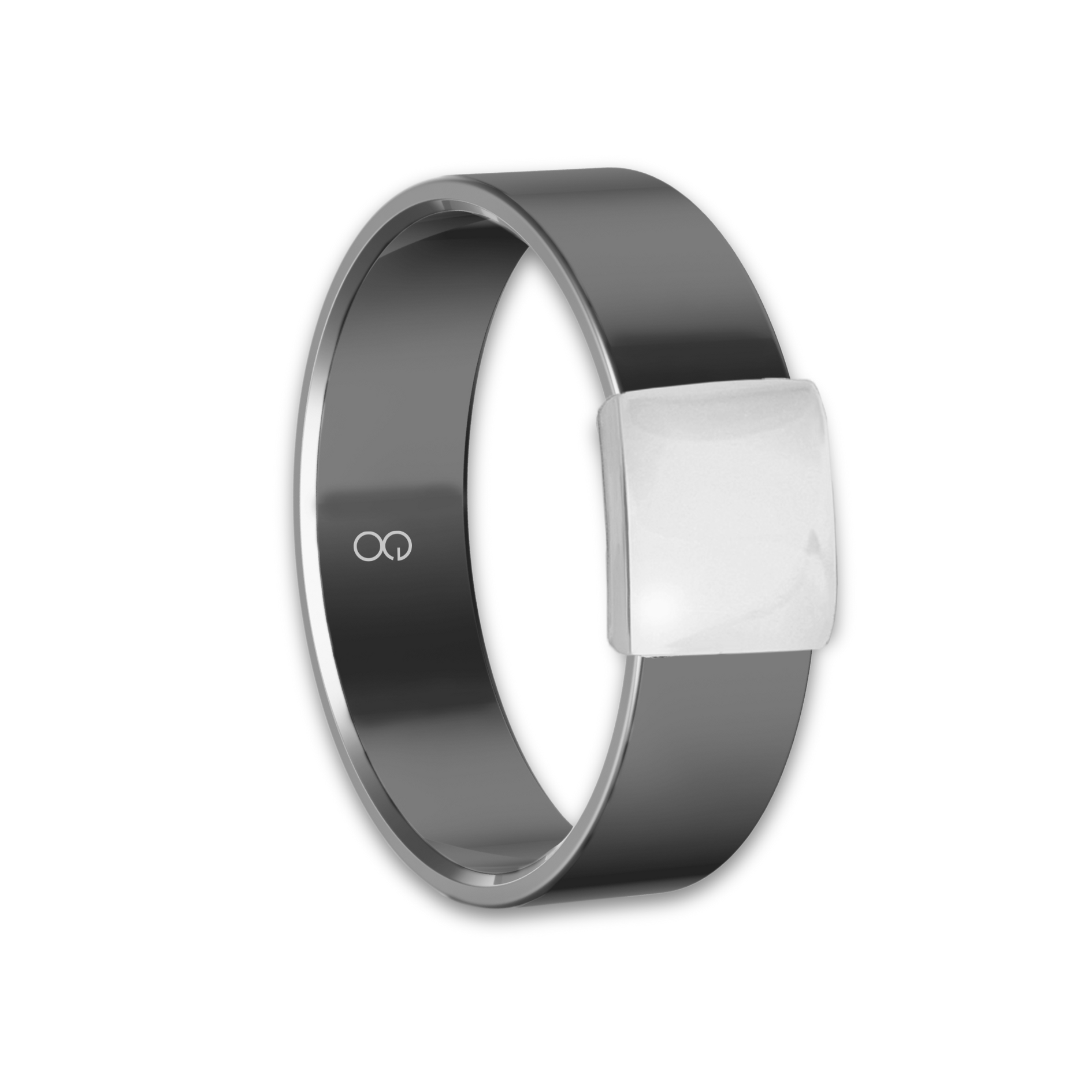 Everyday Outdoors Gunmetal 7mm 14kt White Gold Barrel Band - Angler's Pro Tackle & Outdoors