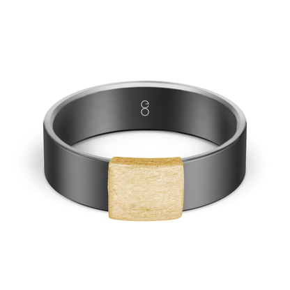 Everyday Outdoors Gunmetal 7mm 14kt Yellow Gold Barrel Band - Angler's Pro Tackle & Outdoors