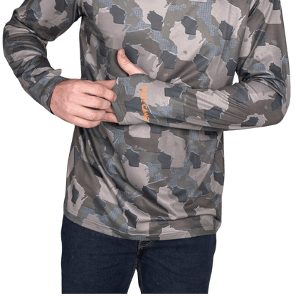 Everyday Outdoors Wisconsin Camo - Long Sleeve Shirt - Angler's Pro Tackle & Outdoors