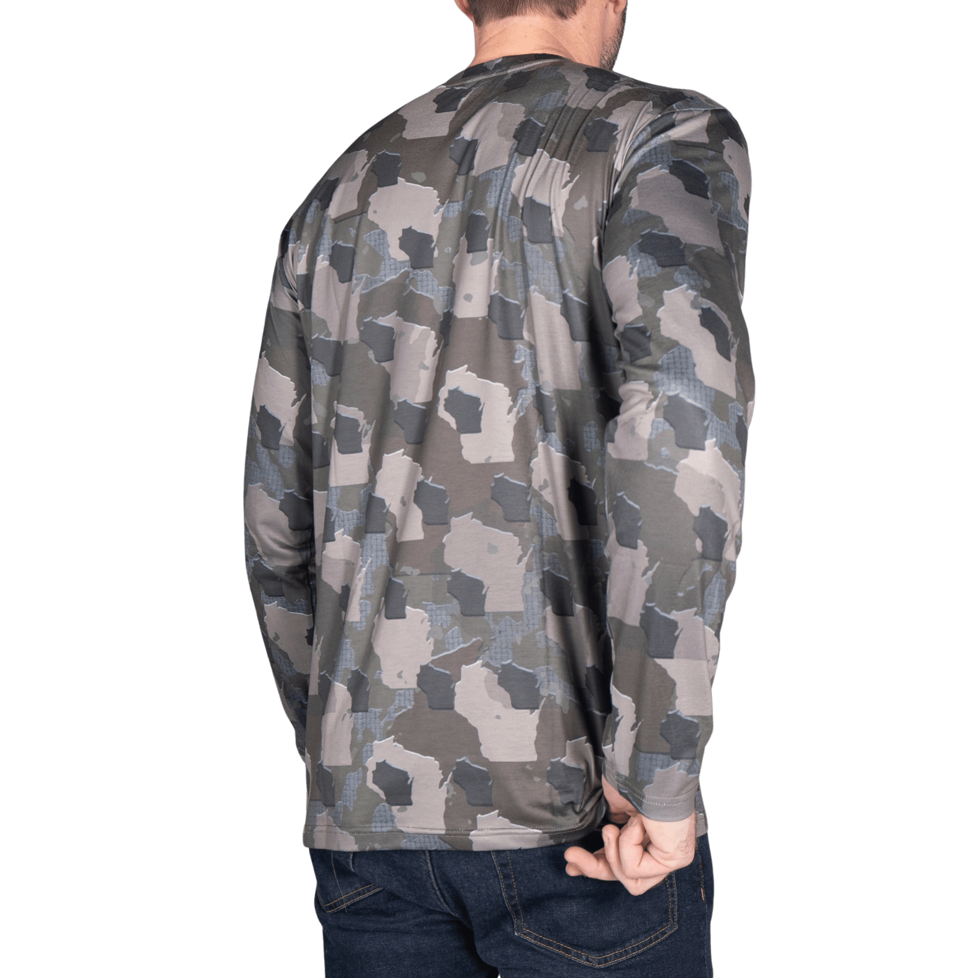 Everyday Outdoors Wisconsin Camo - Long Sleeve Shirt - Angler's Pro Tackle & Outdoors