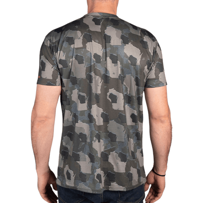 Everyday Outdoors Wisconsin Camo - Short Sleeve Shirt - Angler's Pro Tackle & Outdoors