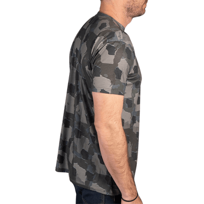 Everyday Outdoors Wisconsin Camo - Short Sleeve Shirt - Angler's Pro Tackle & Outdoors