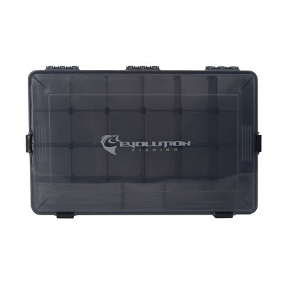 Evolution Fishing 3700 4-Latch Water Proof Tackle Tray - Angler's Pro Tackle & Outdoors