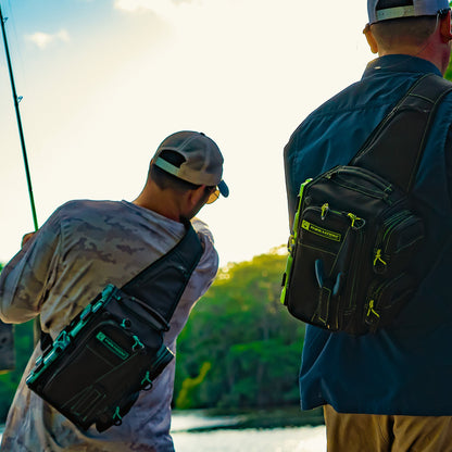 Evolution Fishing Drift Tackle Sling - Green