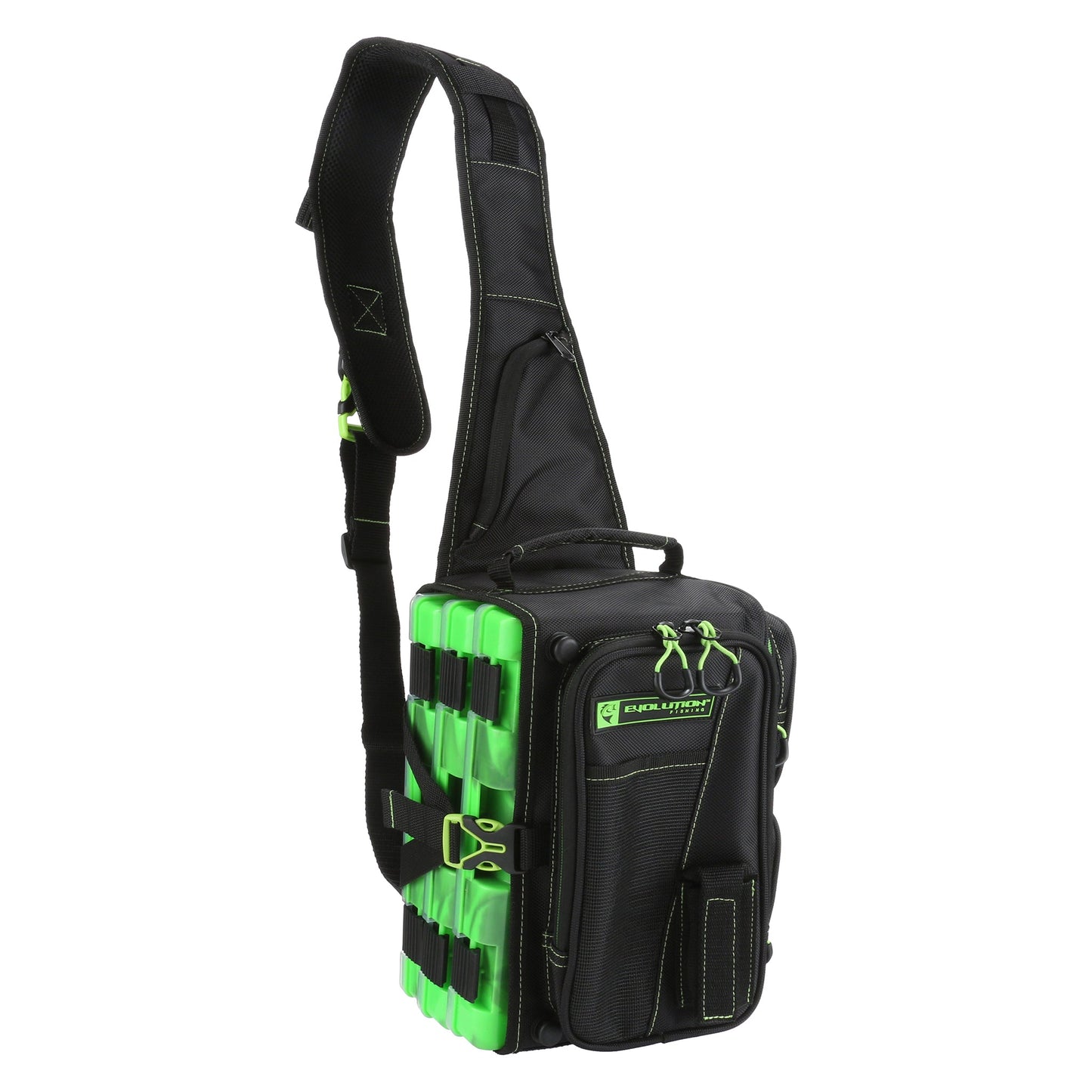 Evolution Fishing Drift Tackle Sling - Green