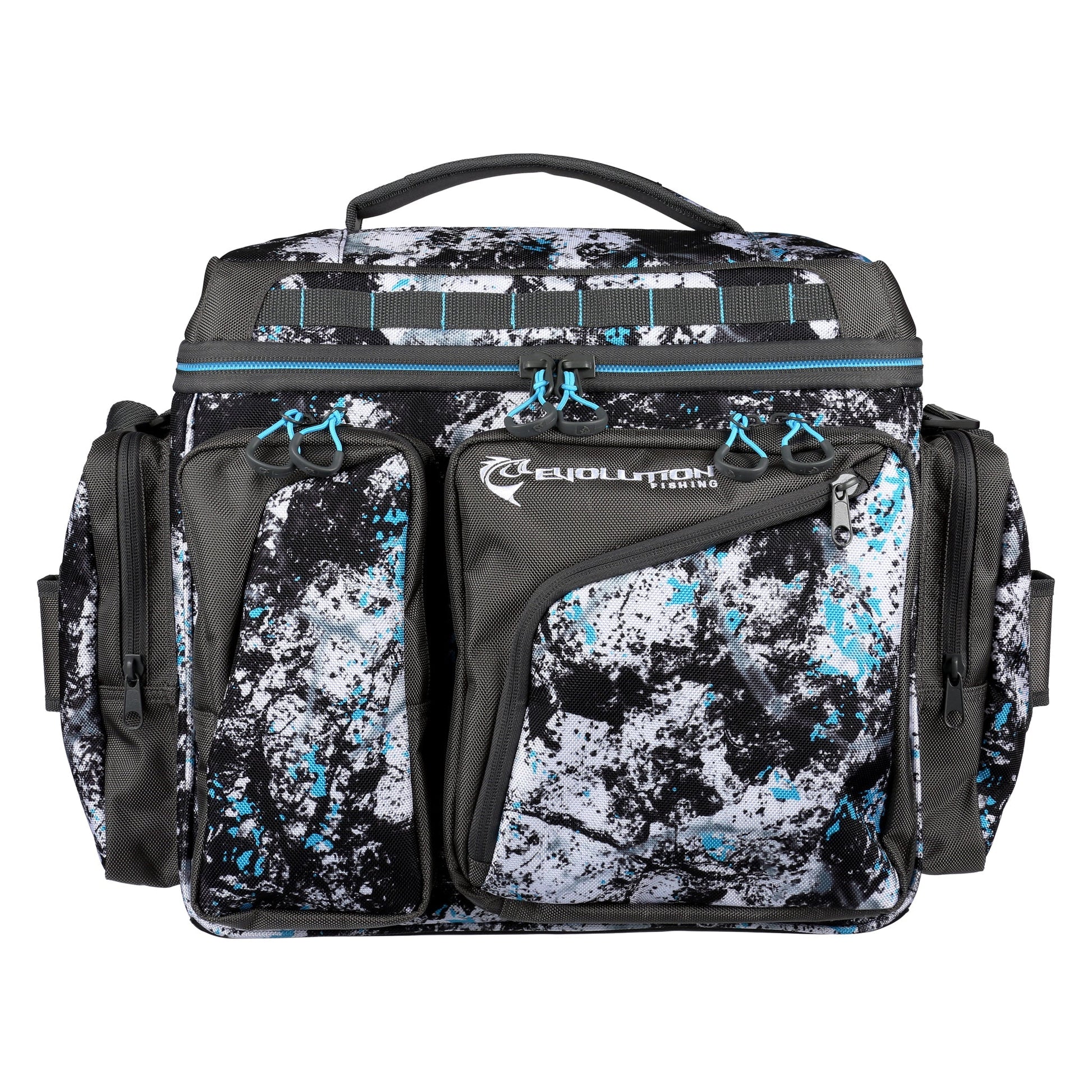 Evolution Fishing Largemouth XL 3700 Tackle Bag - Quartz Blue - Angler's Pro Tackle & Outdoors