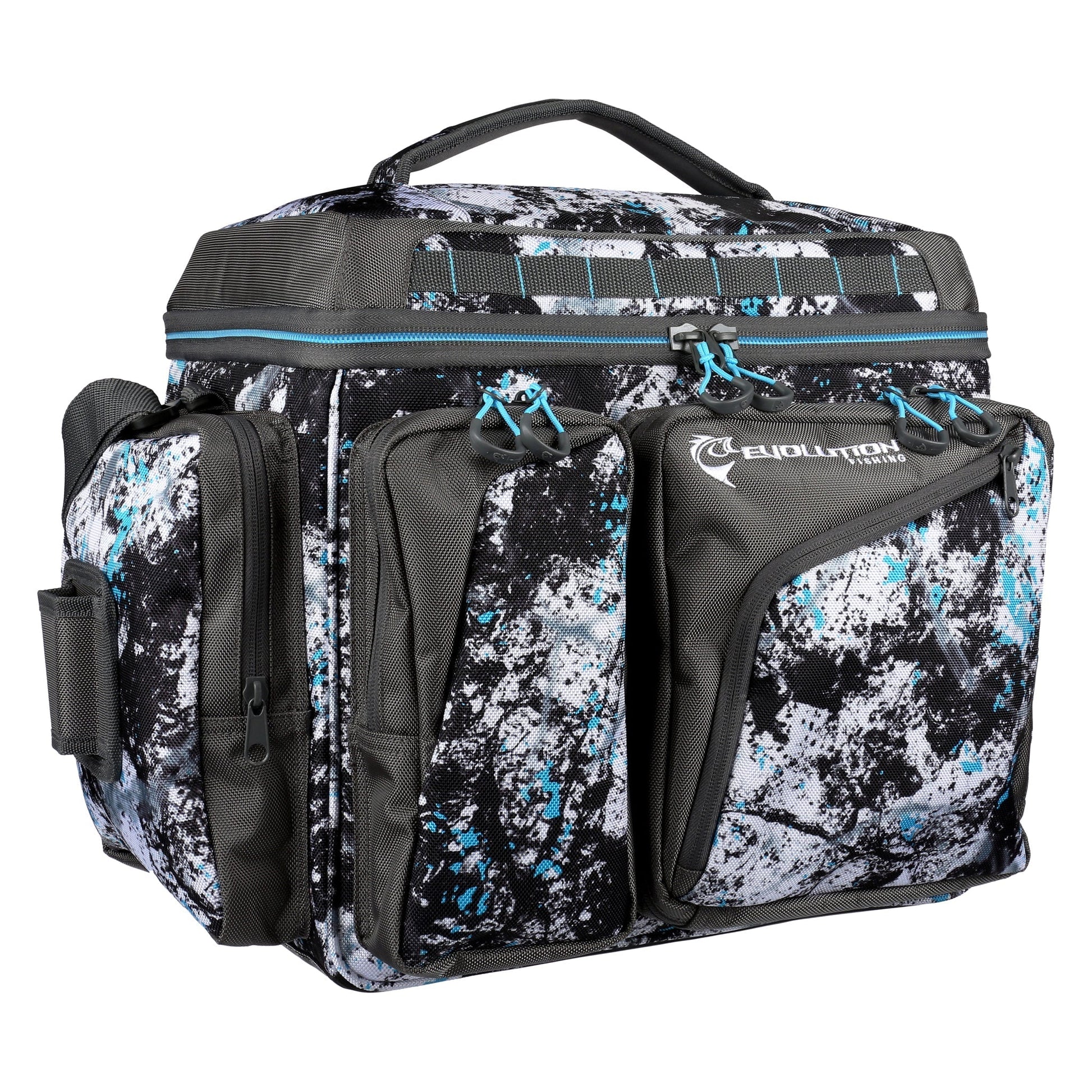 Evolution Fishing Largemouth XL 3700 Tackle Bag - Quartz Blue - Angler's Pro Tackle & Outdoors