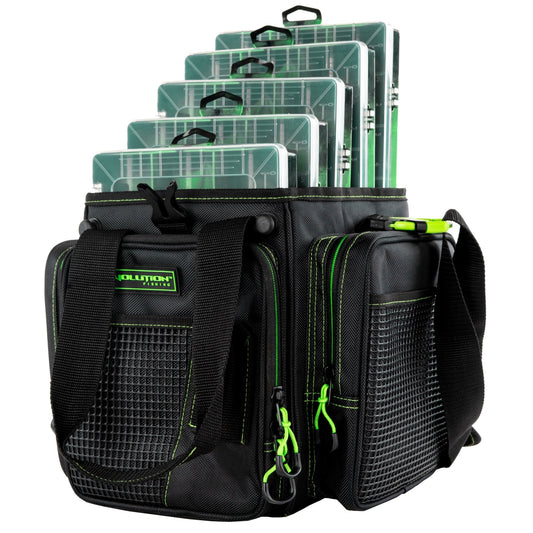 Evolution Fishing Vertical 3600 Drift Series Tackle Bag Green - Angler's Pro Tackle & Outdoors