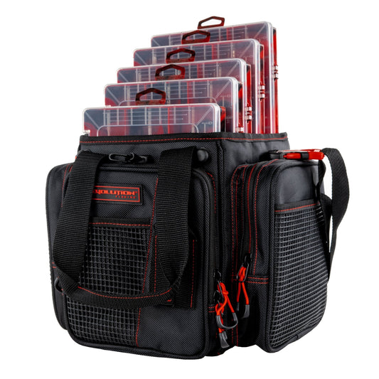 Evolution Fishing Vertical 3600 Drift Series Tackle Bag Red - Angler's Pro Tackle & Outdoors
