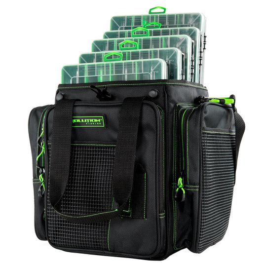 Evolution Fishing Vertical 3700 Drift Series Tackle Bag Green - Angler's Pro Tackle & Outdoors