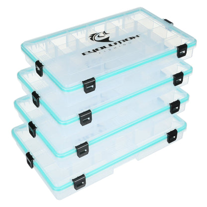 Evolution Outdoor 3700 4 - Latch Waterproof Tray - Seafoam - Angler's Pro Tackle & Outdoors