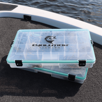 Evolution Outdoor 3700 4 - Latch Waterproof Tray - Seafoam - Angler's Pro Tackle & Outdoors