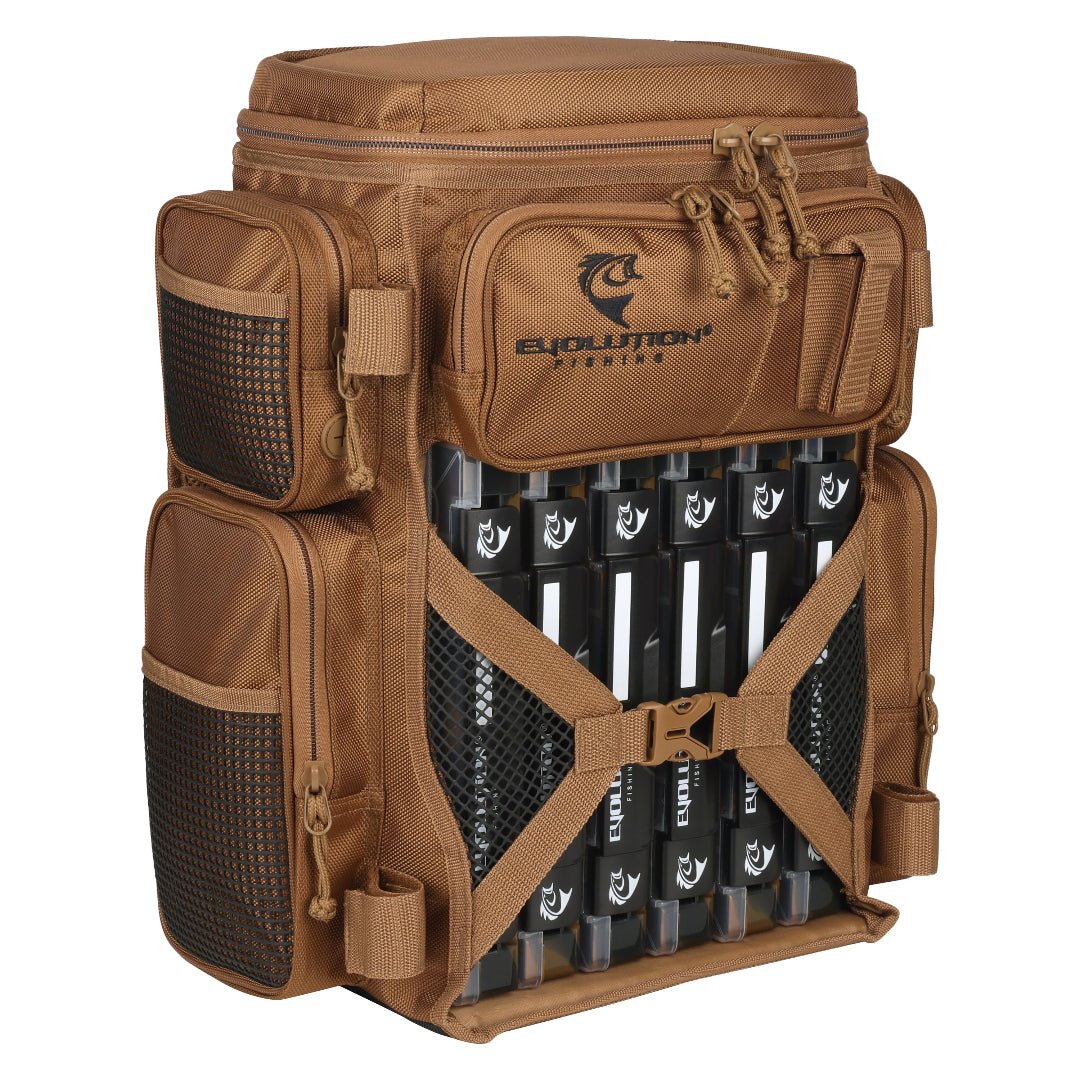 Evolution Outdoor Drift Series Battle Pack 3600 Tackle Backpack - Angler's Pro Tackle & Outdoors