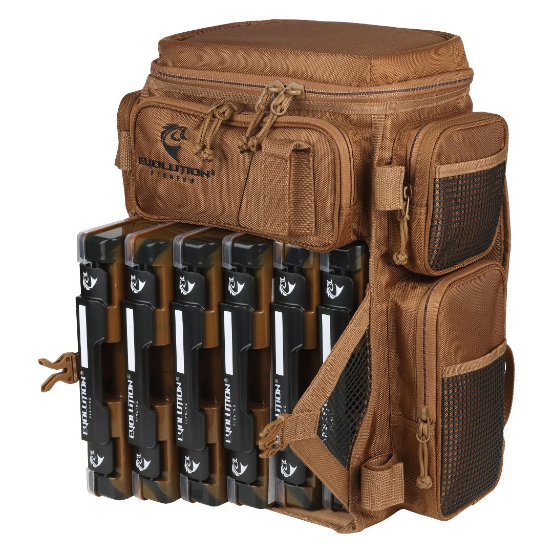 Evolution Outdoor Drift Series Battle Pack 3600 Tackle Backpack - Angler's Pro Tackle & Outdoors