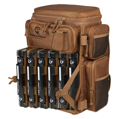 Evolution Outdoor Drift Series Battle Pack 3600 Tackle Backpack - Angler's Pro Tackle & Outdoors