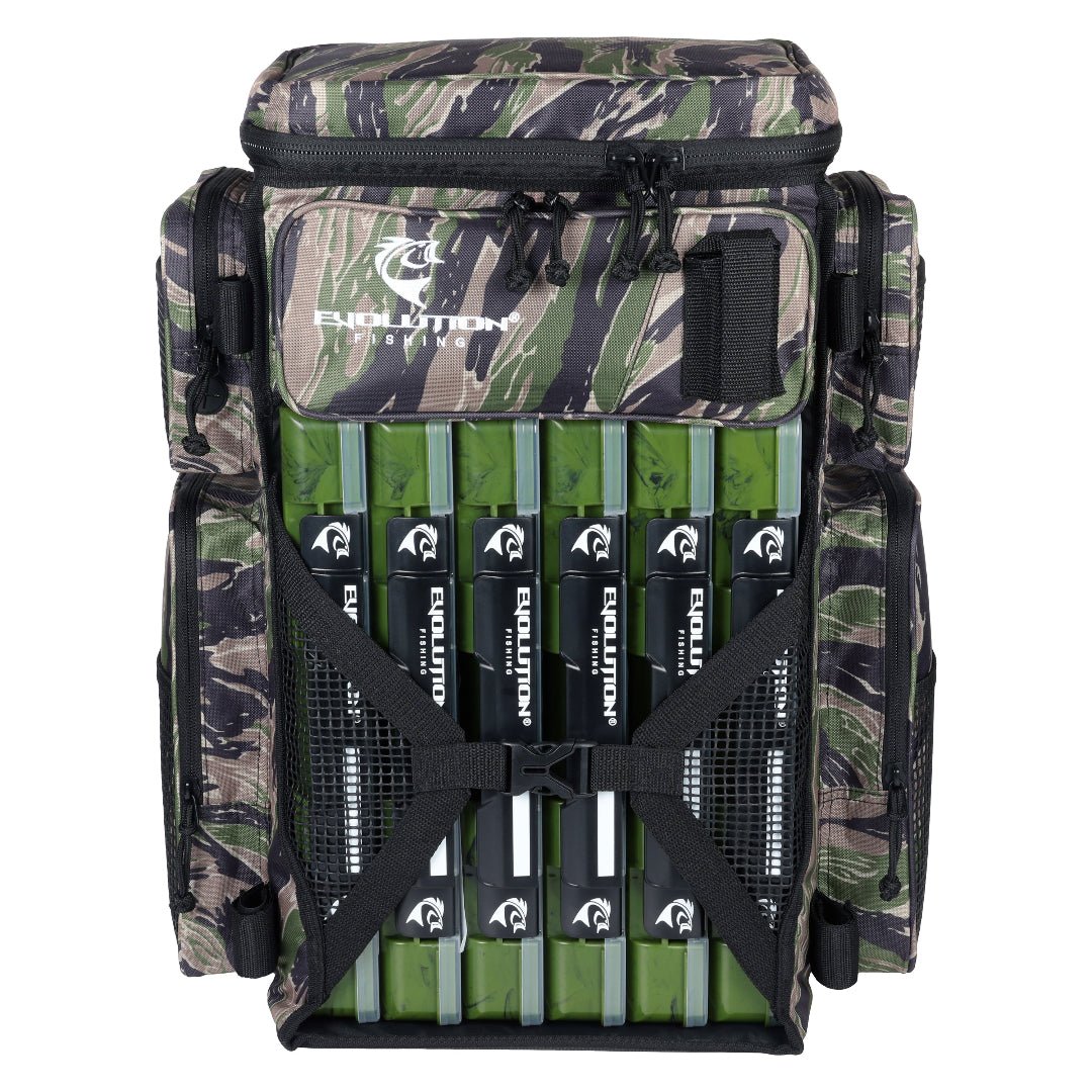 Evolution Outdoor Drift Series Battle Pack 3700 Tackle Backpack - Angler's Pro Tackle & Outdoors