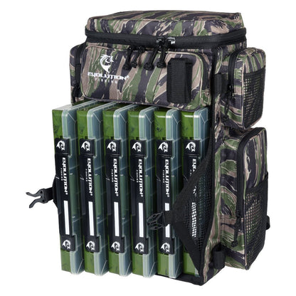 Evolution Outdoor Drift Series Battle Pack 3700 Tackle Backpack - Angler's Pro Tackle & Outdoors