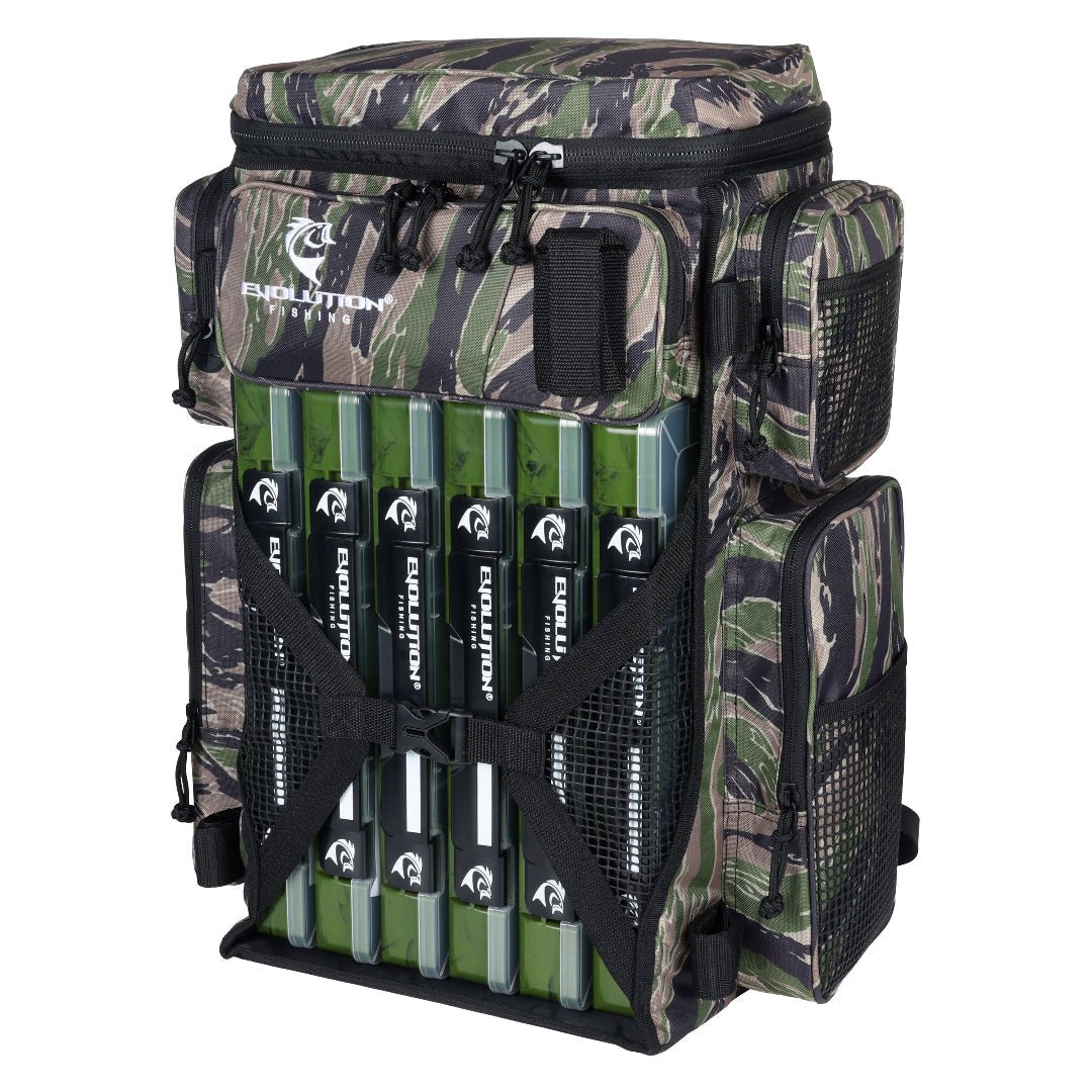 Evolution Outdoor Drift Series Battle Pack 3700 Tackle Backpack - Angler's Pro Tackle & Outdoors