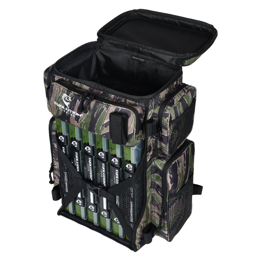 Evolution Outdoor Drift Series Battle Pack 3700 Tackle Backpack - Angler's Pro Tackle & Outdoors