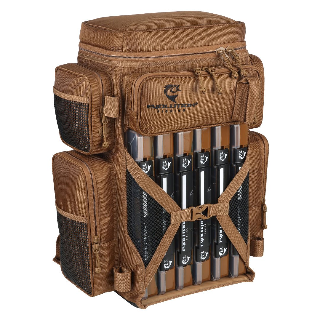 Evolution Outdoor Drift Series Battle Pack 3700 Tackle Backpack - Angler's Pro Tackle & Outdoors