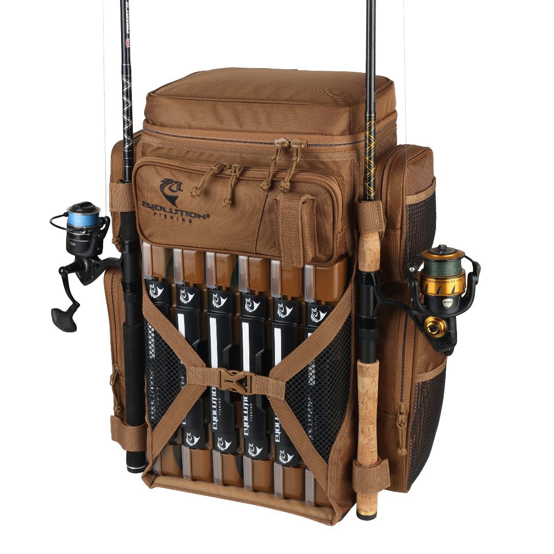 Evolution Outdoor Drift Series Battle Pack 3700 Tackle Backpack - Angler's Pro Tackle & Outdoors