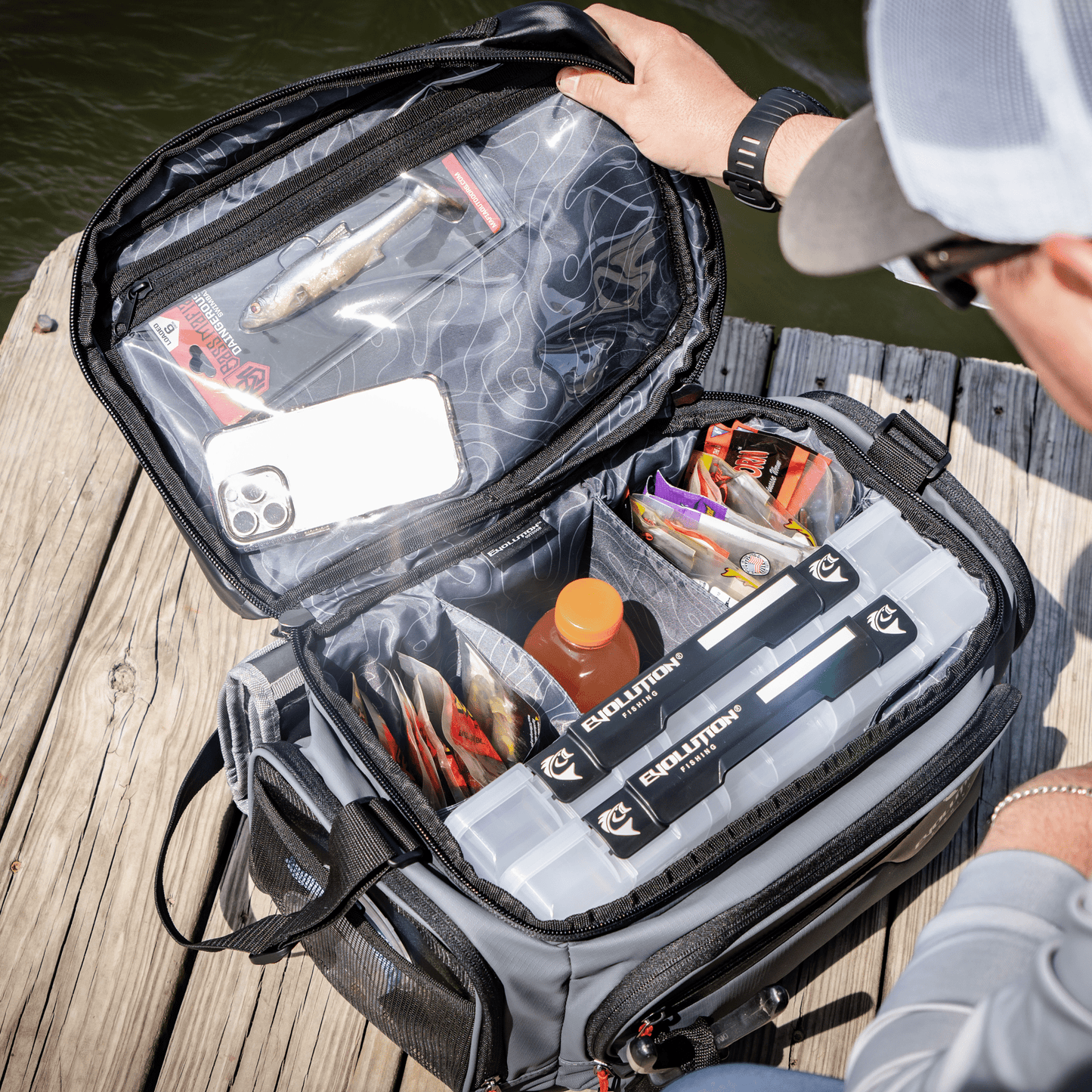 Evolution Outdoor Largemouth 3.0 3700 Tackle Bag - Angler's Pro Tackle & Outdoors