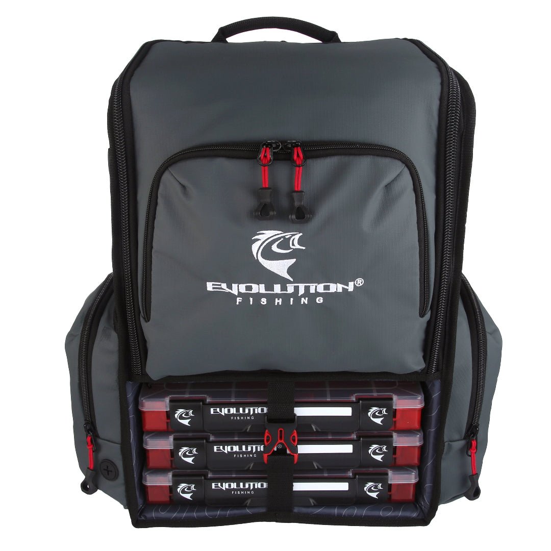 Evolution Outdoor Largemouth 3.0 Tackle Backpack - Angler's Pro Tackle & Outdoors
