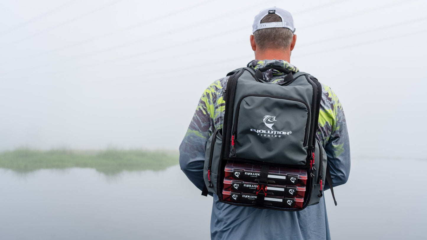 Evolution Outdoor Largemouth 3.0 Tackle Backpack - Angler's Pro Tackle & Outdoors