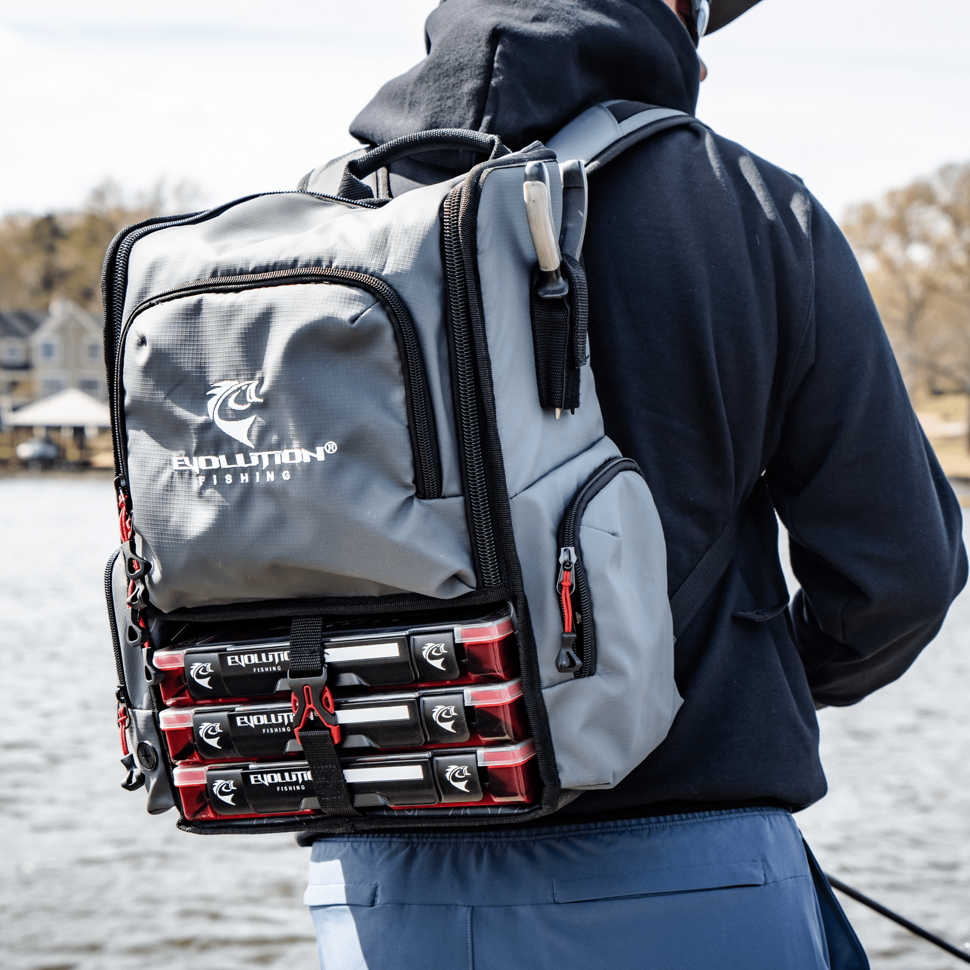 Evolution Outdoor Largemouth 3.0 Tackle Backpack - Angler's Pro Tackle & Outdoors